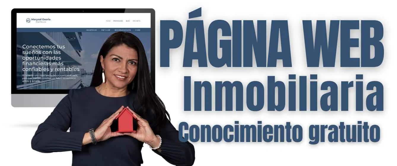 Página web inmobiliaria de Marysol Osorio